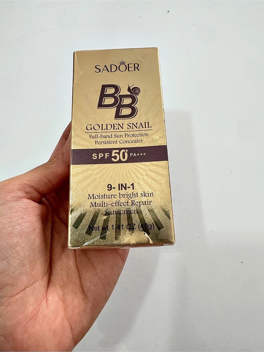 SADOER Golden Snail BB Cream SPF 50 9-in-1 BB Cream SPF 50 9-in-1